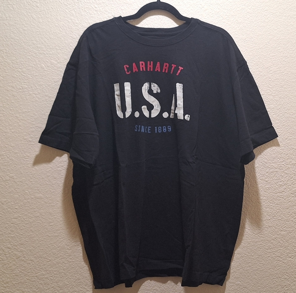 NWOT Carhartt Black Short Sleeve Graphic Tee